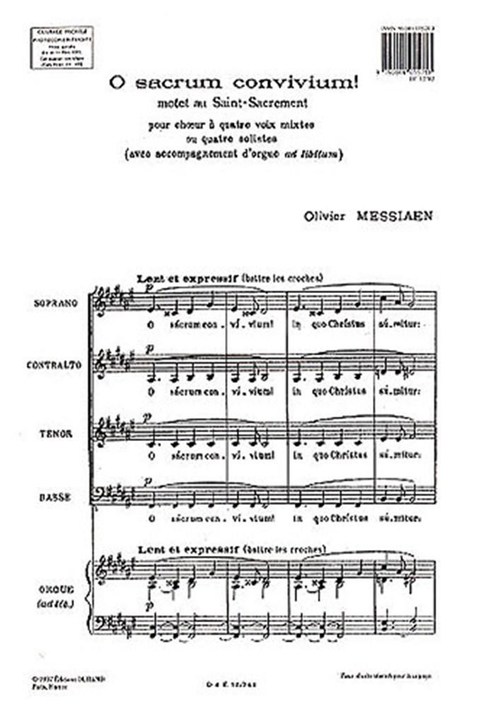 O Sacrum Convivium!